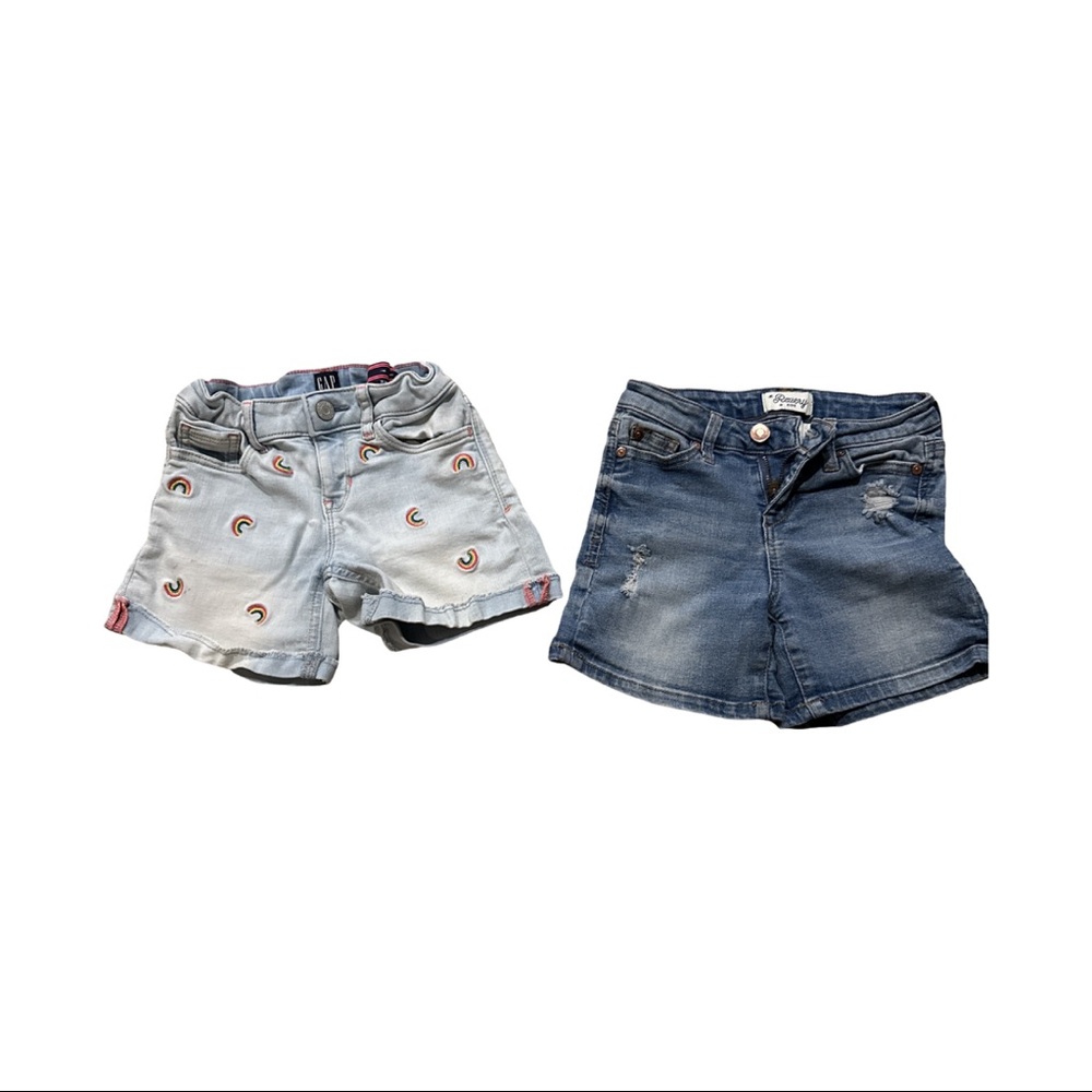Jean shorts x2 size 6 and 7 ($15 for both)!